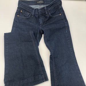 Dry Aged Denim Flare Jeans